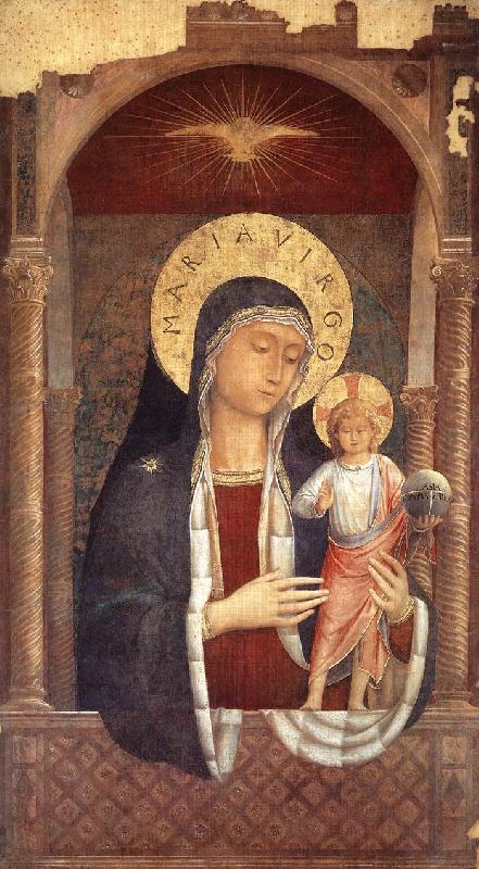 GOZZOLI, Benozzo Madonna and Child Giving Blessings dg china oil painting image